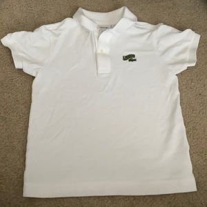 Boys Lacoste polo